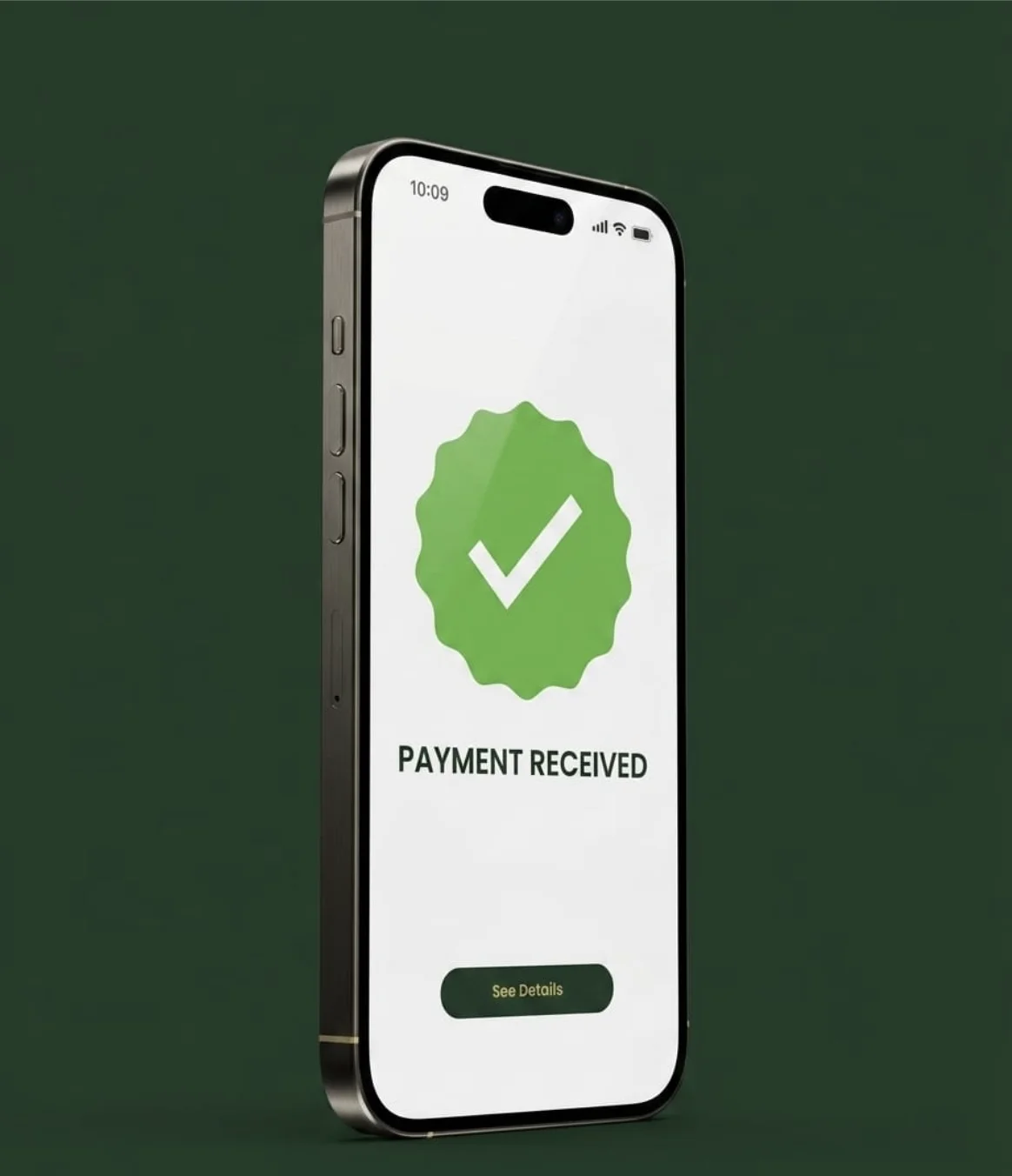 Real-time UPI payment confirmation on phone
